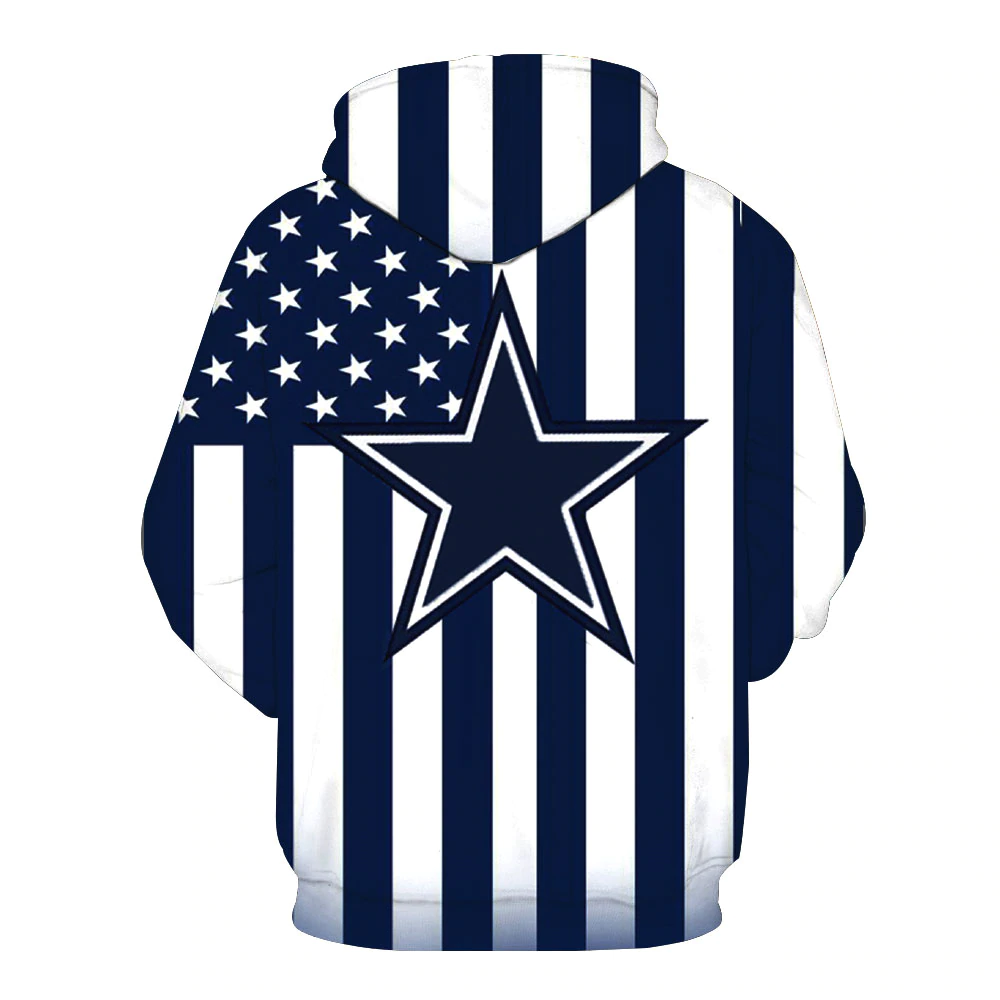 COWBOYS 3D HOODIE 2274