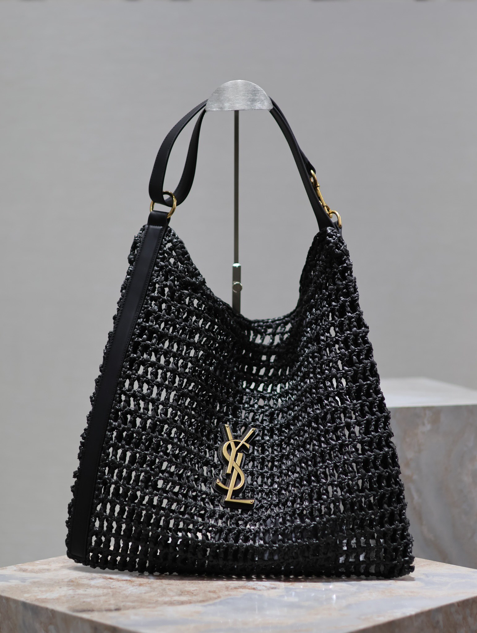 Yves Saint Laurent OXALIS Woven Shopping Bag 781289