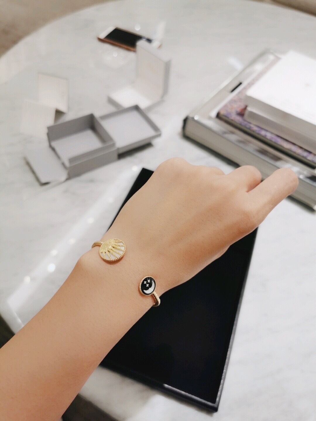 Dior ROSE DES VENTS open bracelet