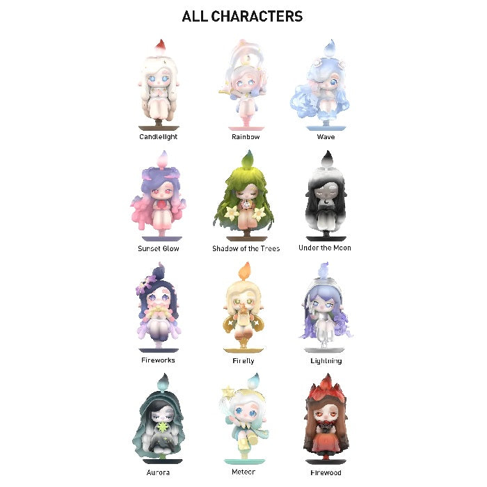POP MART CHAKA Light Sprite Series Figures