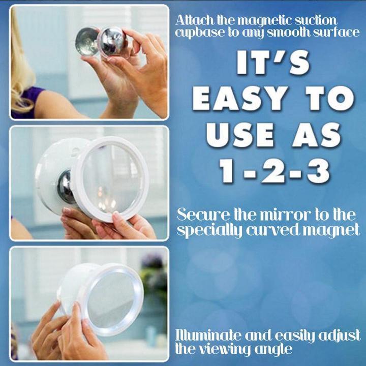 5X And 8X LED Magnetic Mirror