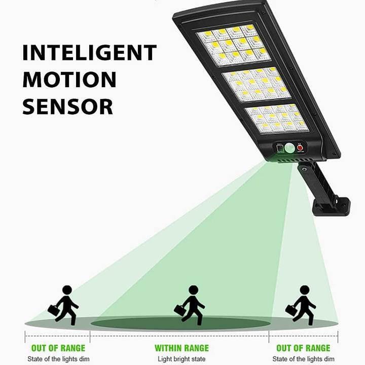 6000K Remote Control Waterproof Smart Solar LED Light