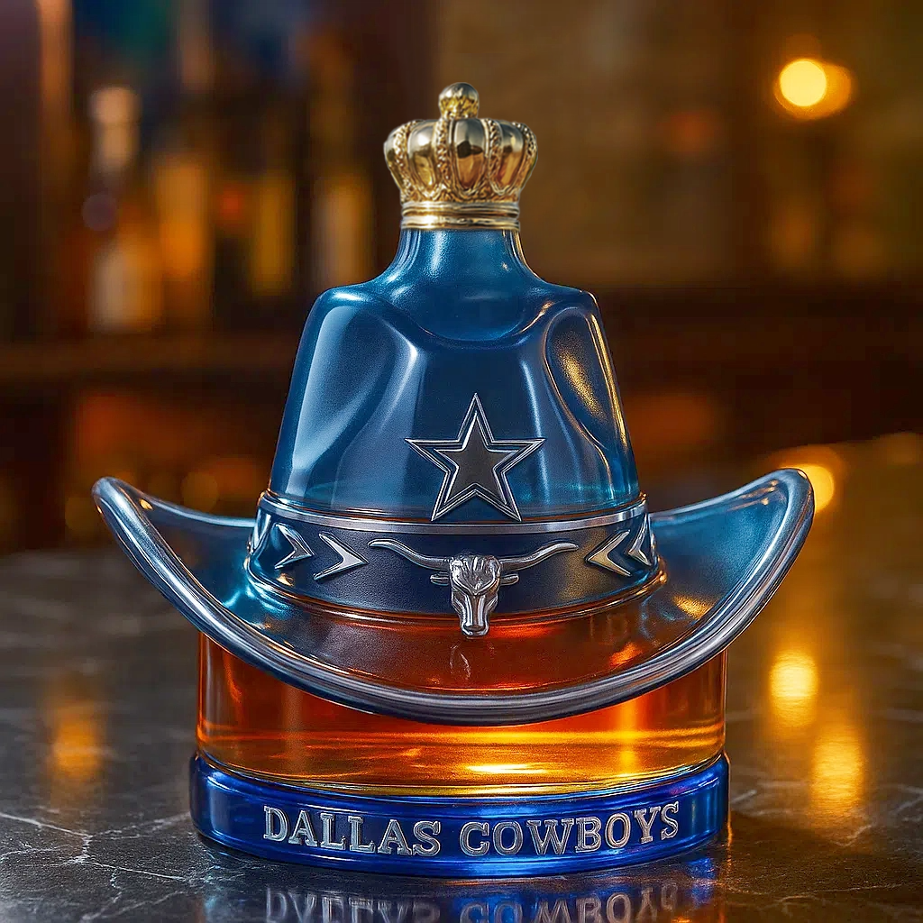 Western Glory, Lone Star Pride — Dallas Cowboys Whiskey Bottle