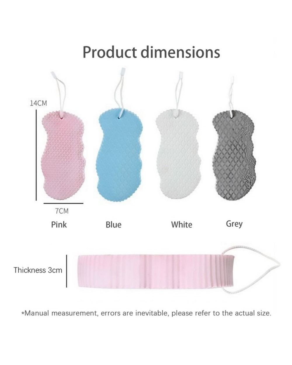 🔥45% OFF Last Day Sale -Super Soft Exfoliating Bath Sponge-BUY 3 GET 2 FREE & FREE SHIPPING