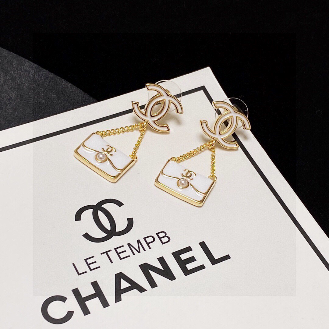 Chanel Classic Bag Earrings
