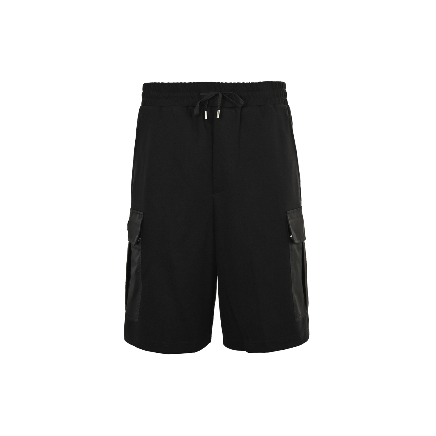 Prada 25ss side nylon pocket triangle logo cotton shorts