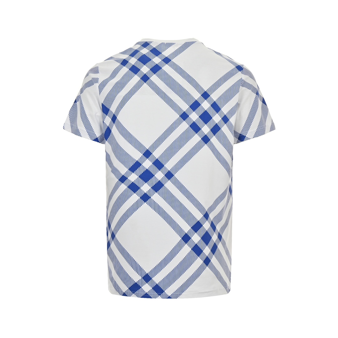 Burberry 24ss blue twill short sleeve