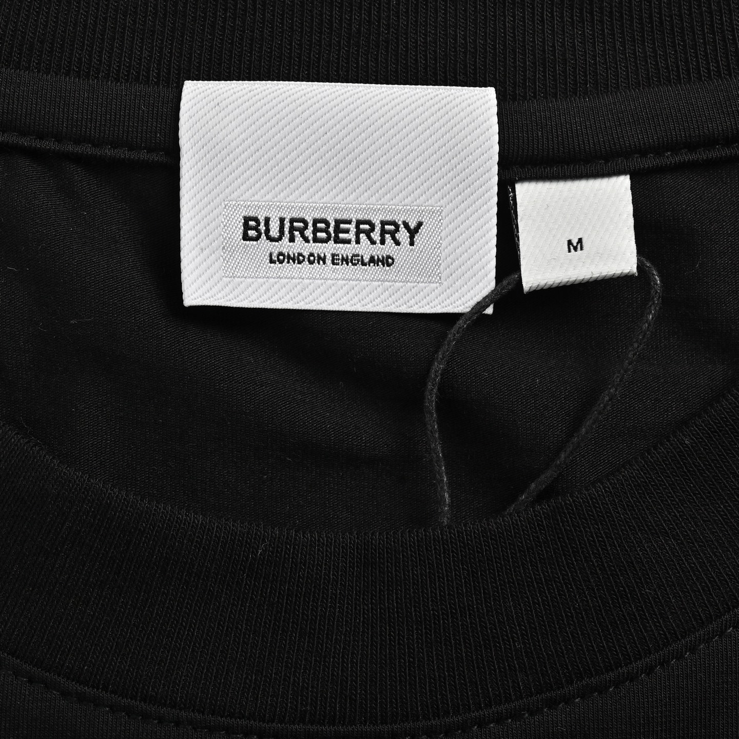 Burberry B logo embroidered plaid short sleeves