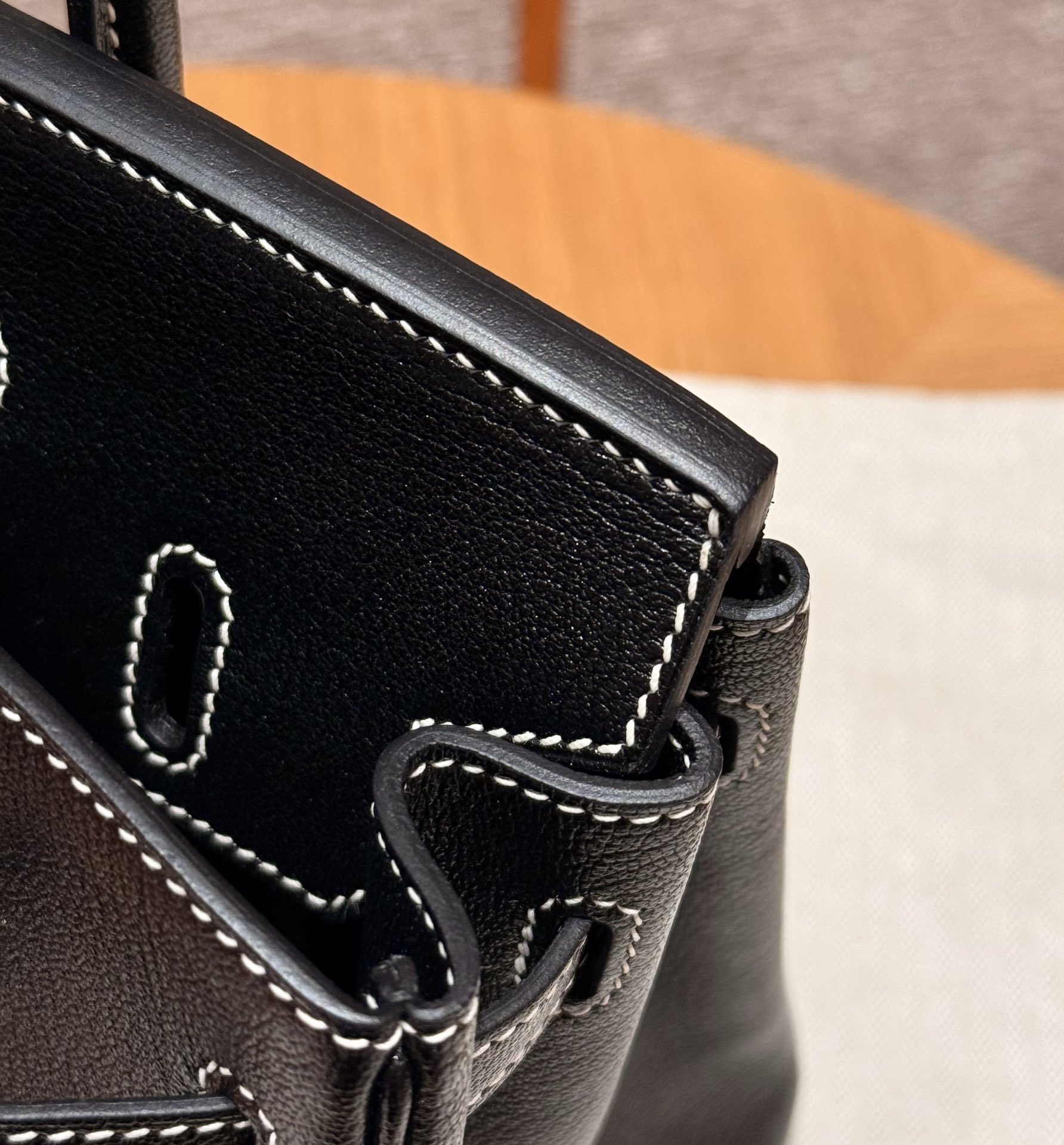 Hermes Birkin 89noir handbag (handmade to order)