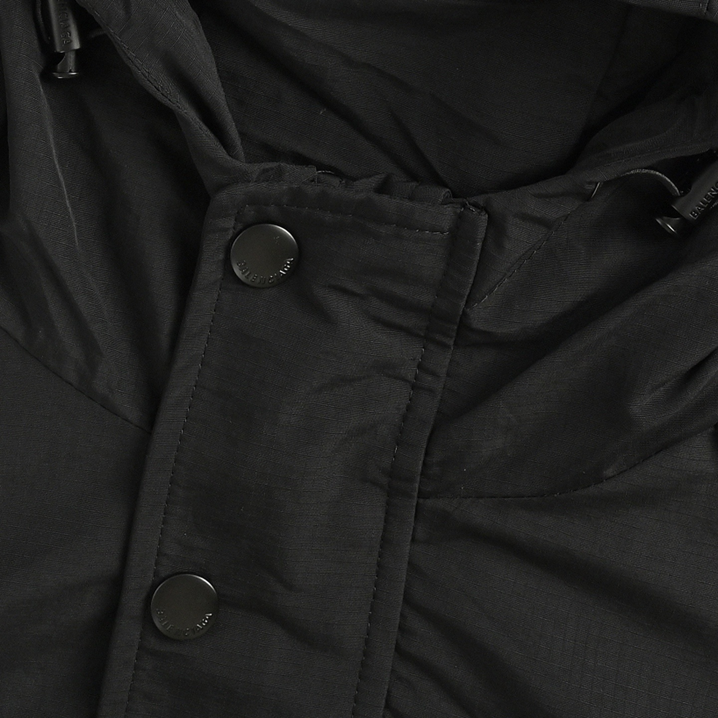 Balenciaga 25Fw 3M embroidered hooded jacket
