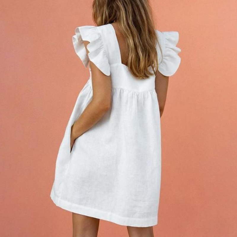 White Mini Dress