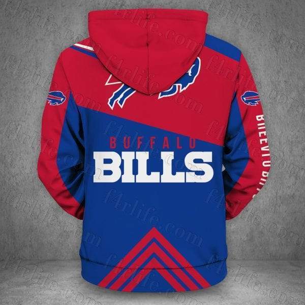 BUFFALO BILLS HOODIE PRINTED VIP 3D 17