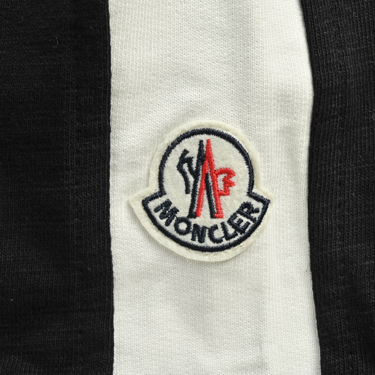 Moncler four-color white logo shorts