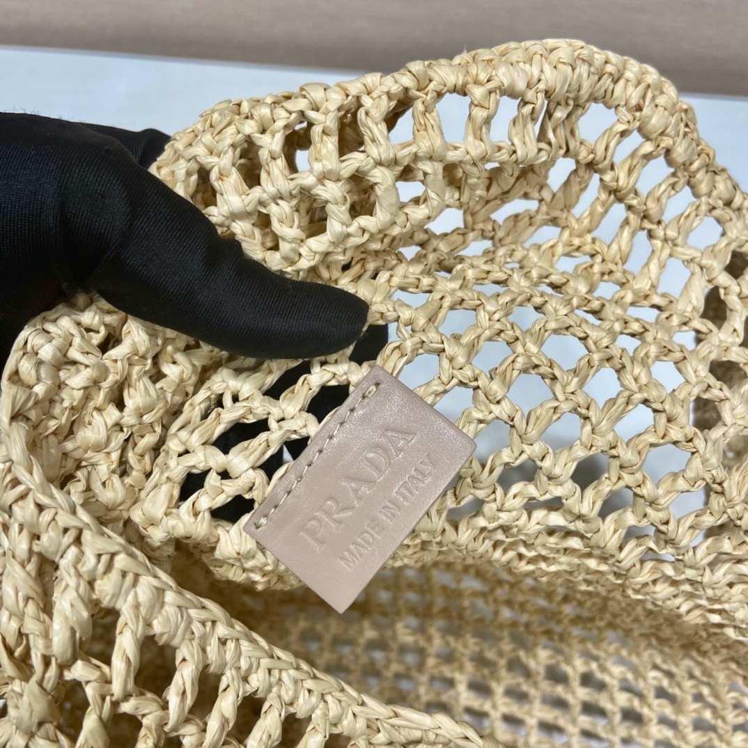 Prada Raffia Tote Bag 1BG424