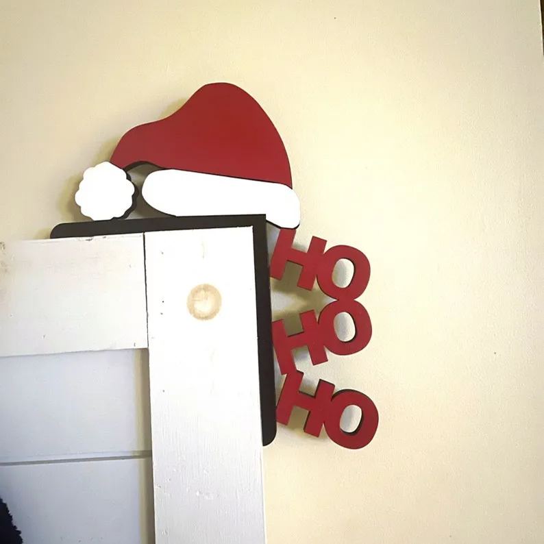 ON SALE🎅Christmas Funny Corner Sign Top Door Frame Ornament