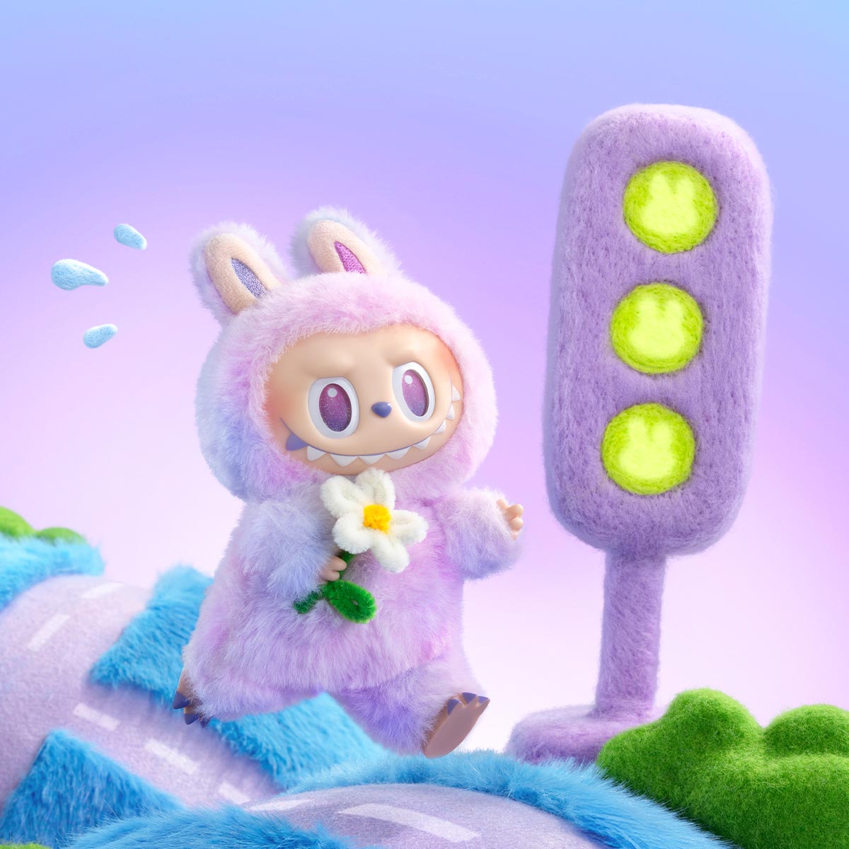 POP MART THE MONSTERS Big into Energy Series-Vinyl Plush Pendant [1 Blind Box]