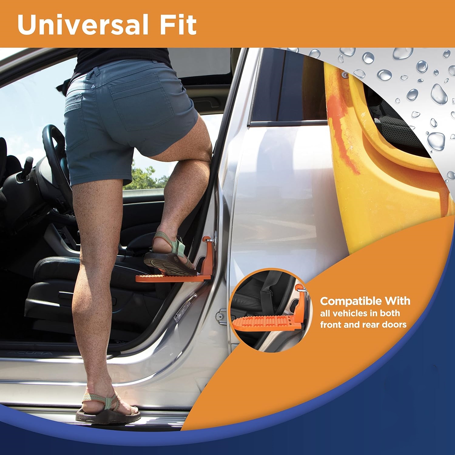 Car Roof Access As Seen On Shark Tank, Vehicle Door Step