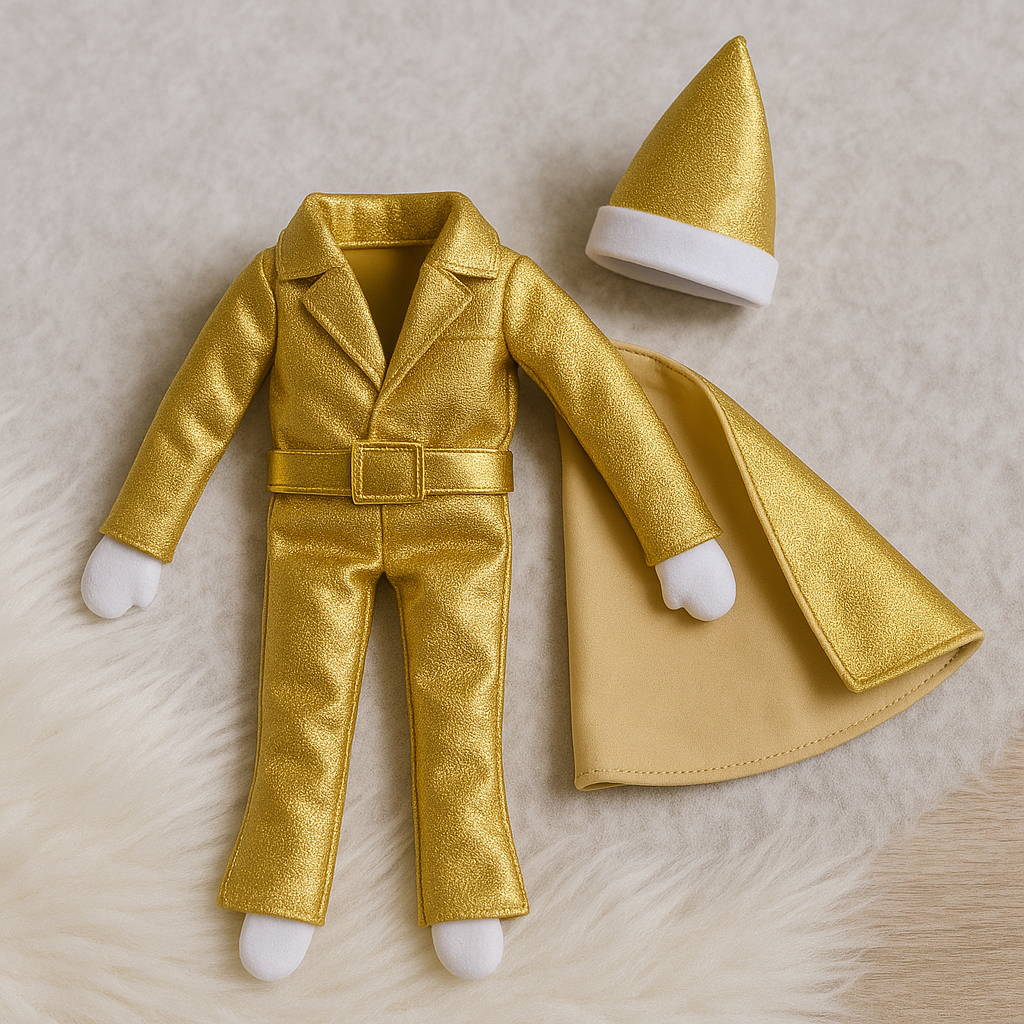 The King of Rock Clothes for Christmas Elf