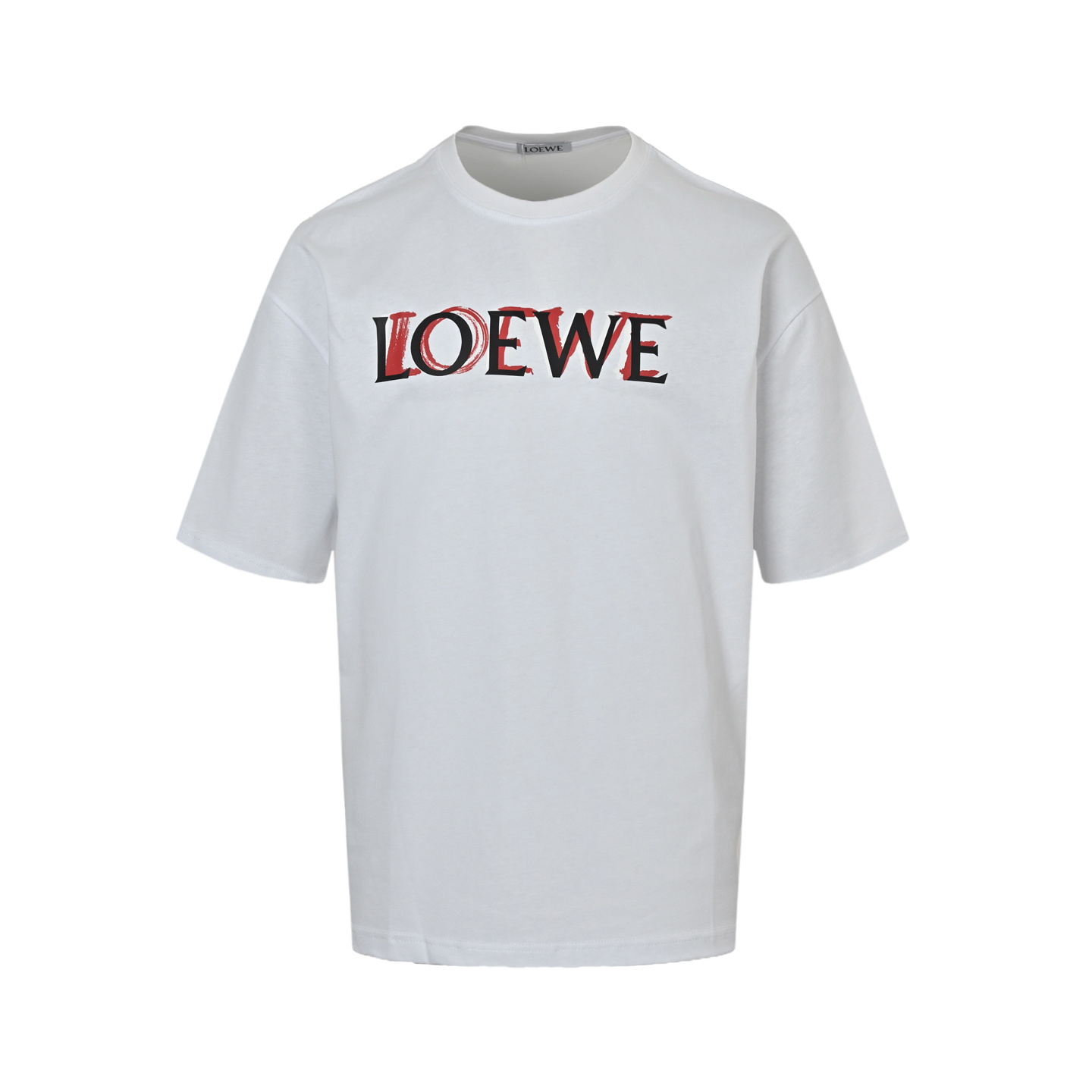 Loewe 24ss painted letter short sleeve