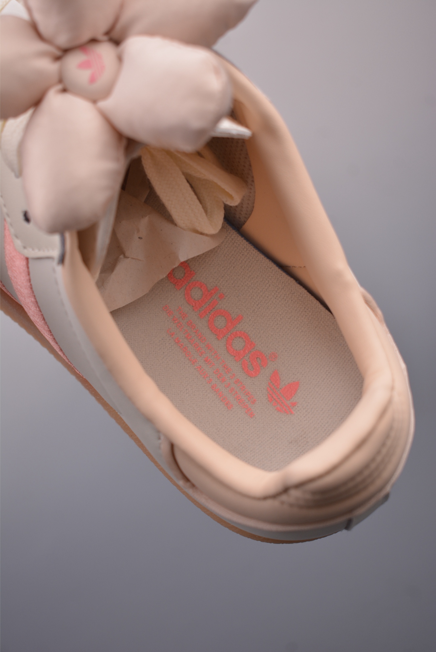 Adidas Originals Samba OG White Grey Pink JR3334