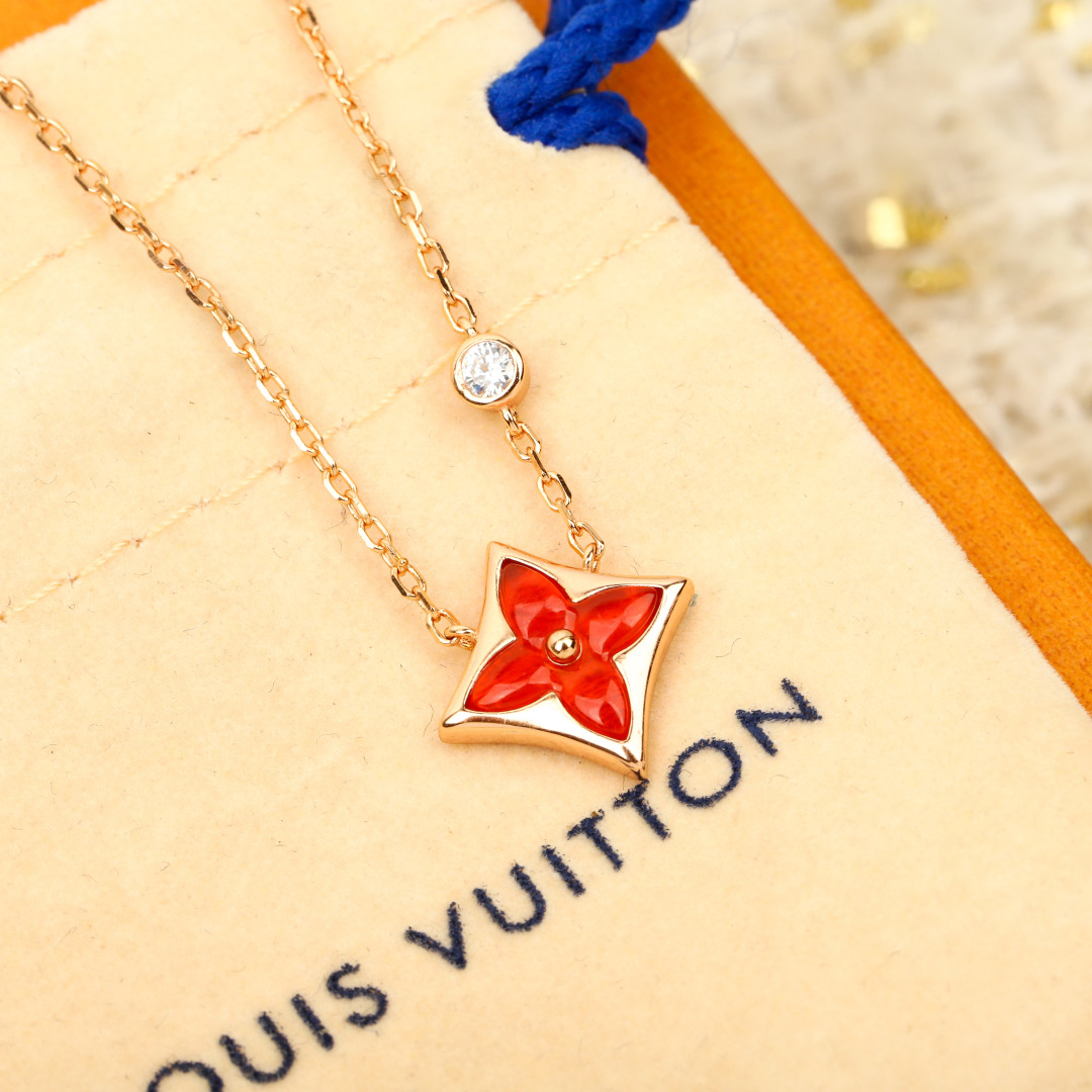 Louis Vuitton Limited Edition Carnelian Necklace