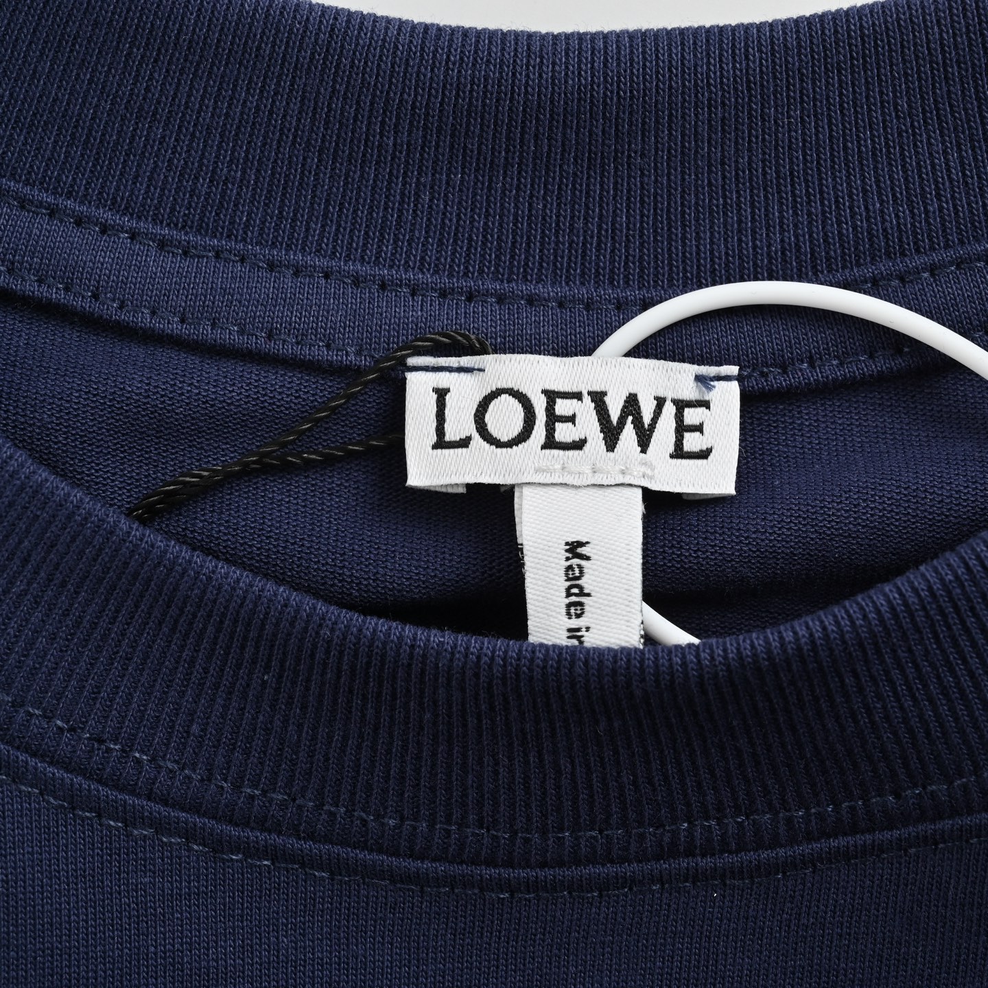 Loewe 25ss embroidered logo short sleeve
