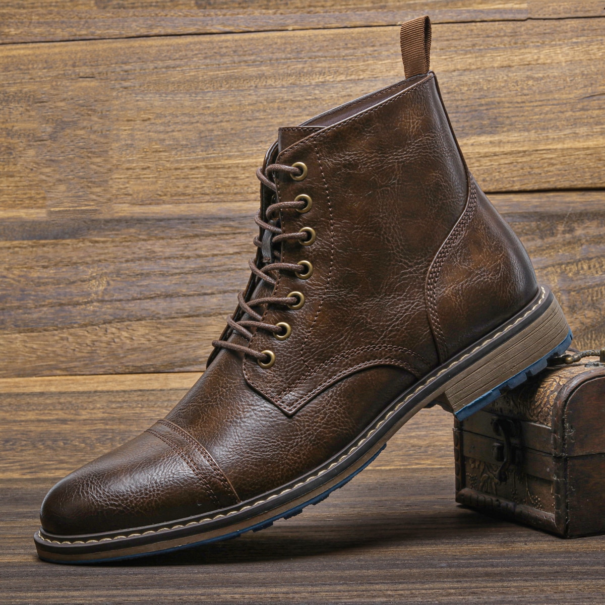 Brand Comfortable Ankle Boots For Men