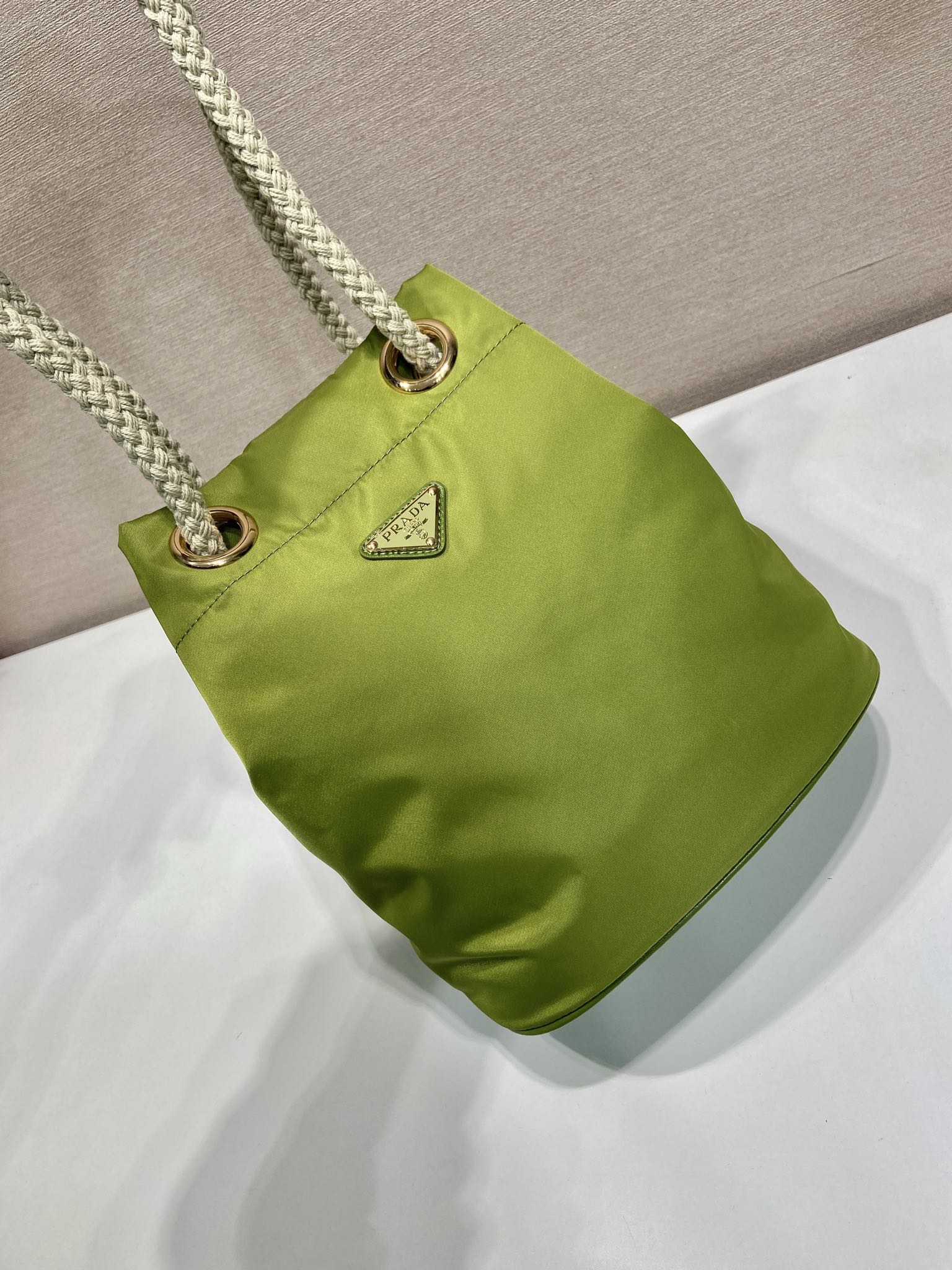 Prada Re-Nylon Nylon Handbag 1BE082