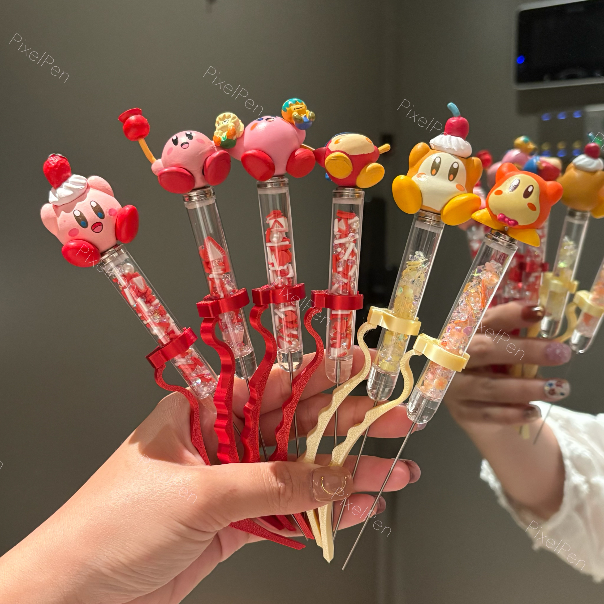 【5mm】PixelPen Magnetic Grip Piecing Bean Pen Tool 5mm for big beans | Kirby