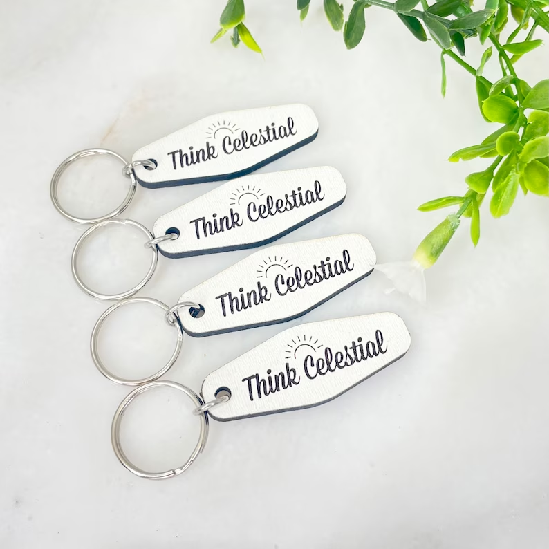 Think Celestial Keychains