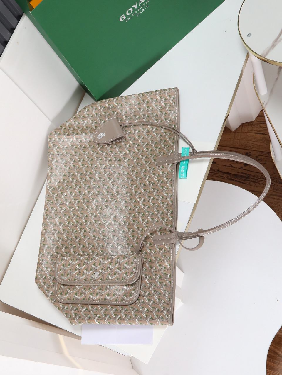 Goyard saint louis large shopping bag 020146