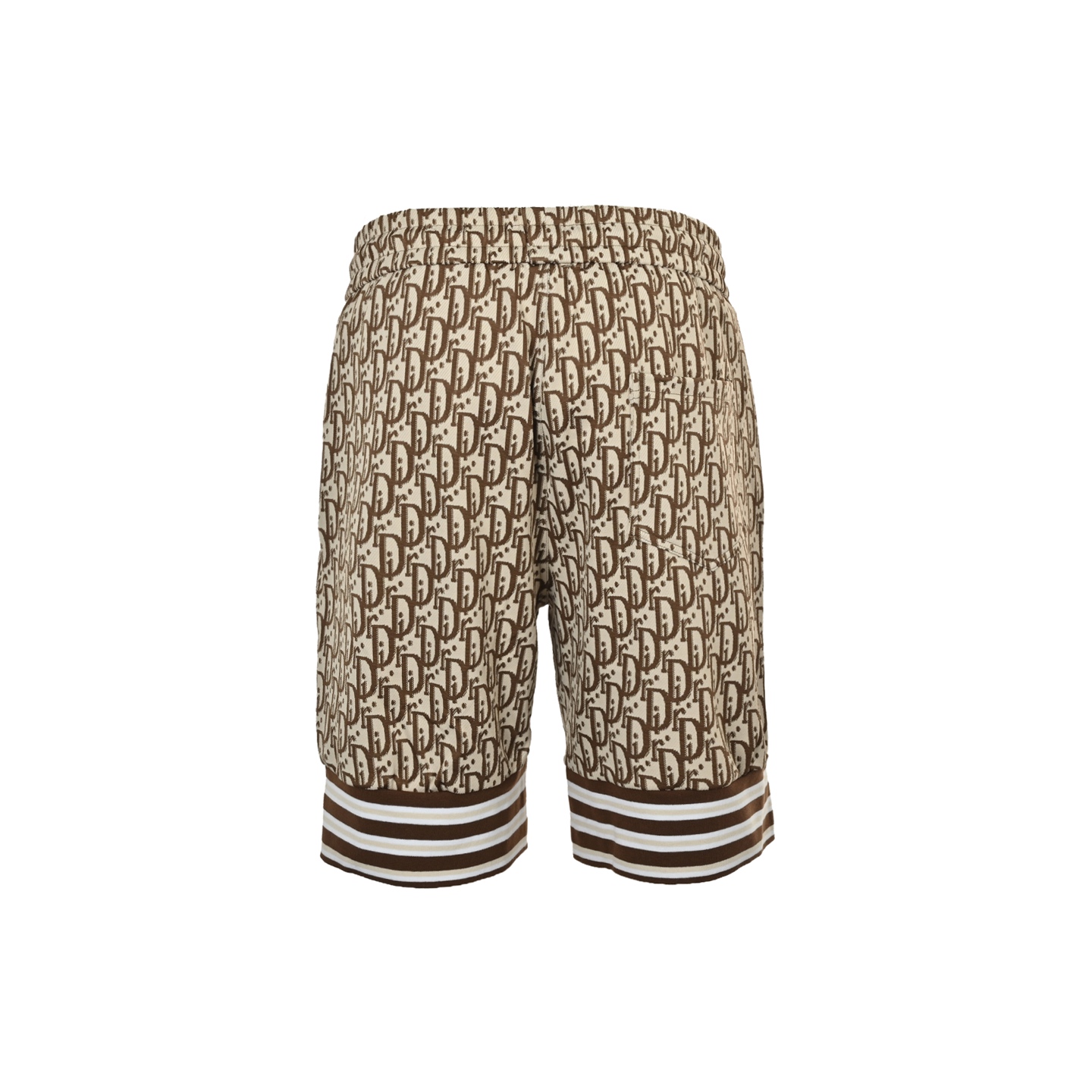 Dior 25ss all over print monogram jacquard patchwork shorts