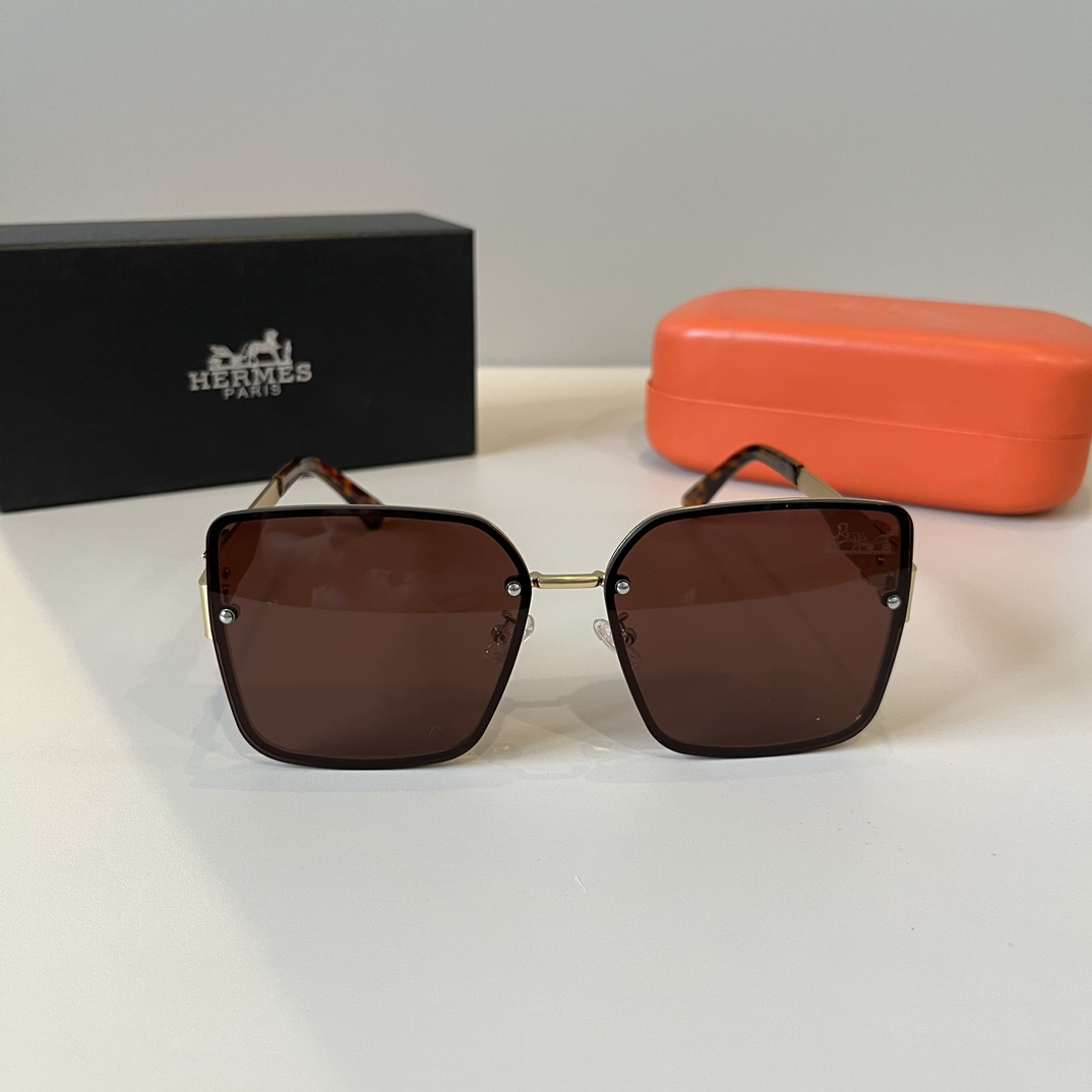 Hermes Square Frame Sunglasses