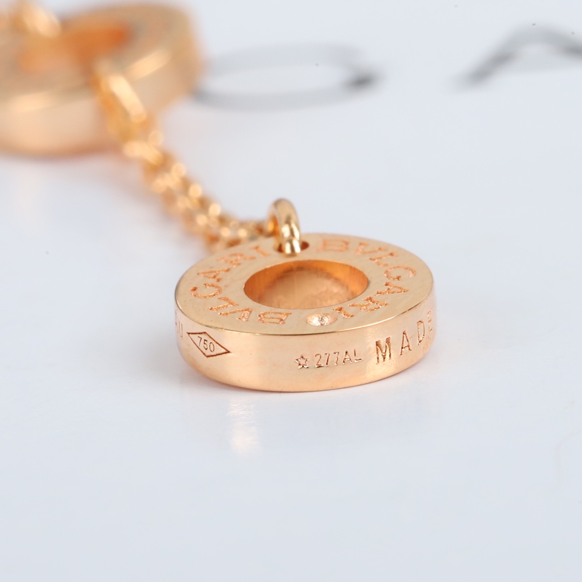 Bulgari Large Mother-of-Pearl Diamond Necklace