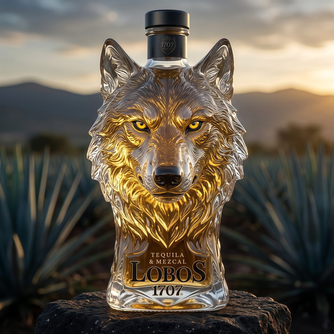LOBOS 1707 Wolf Head Limited Edition Bottle
