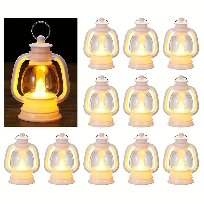 🕯️🕯️2024 Christmas Carnival Night Sale - Mini Vintage LED Candle Lights