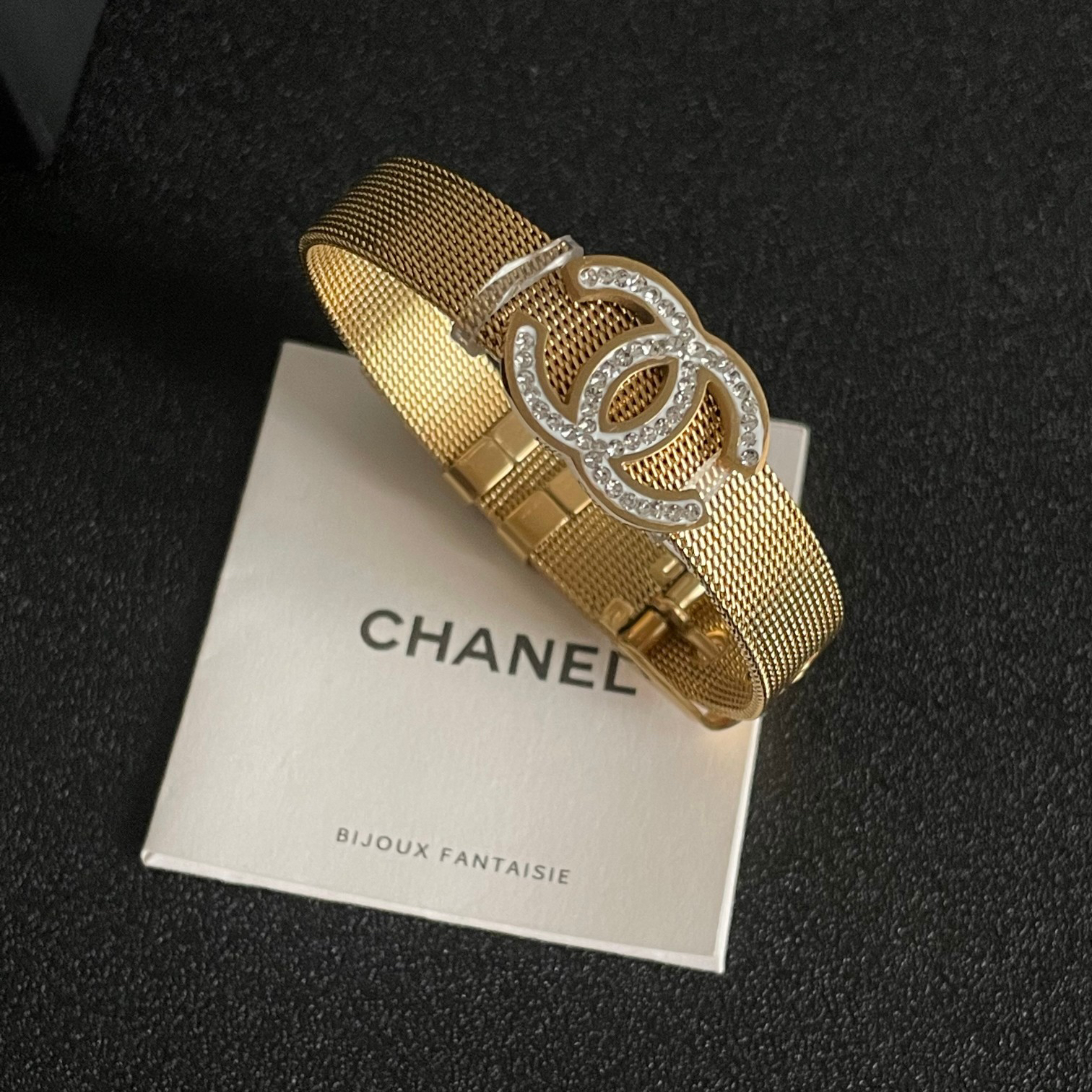 Chanel watch strap diamond bracelet
