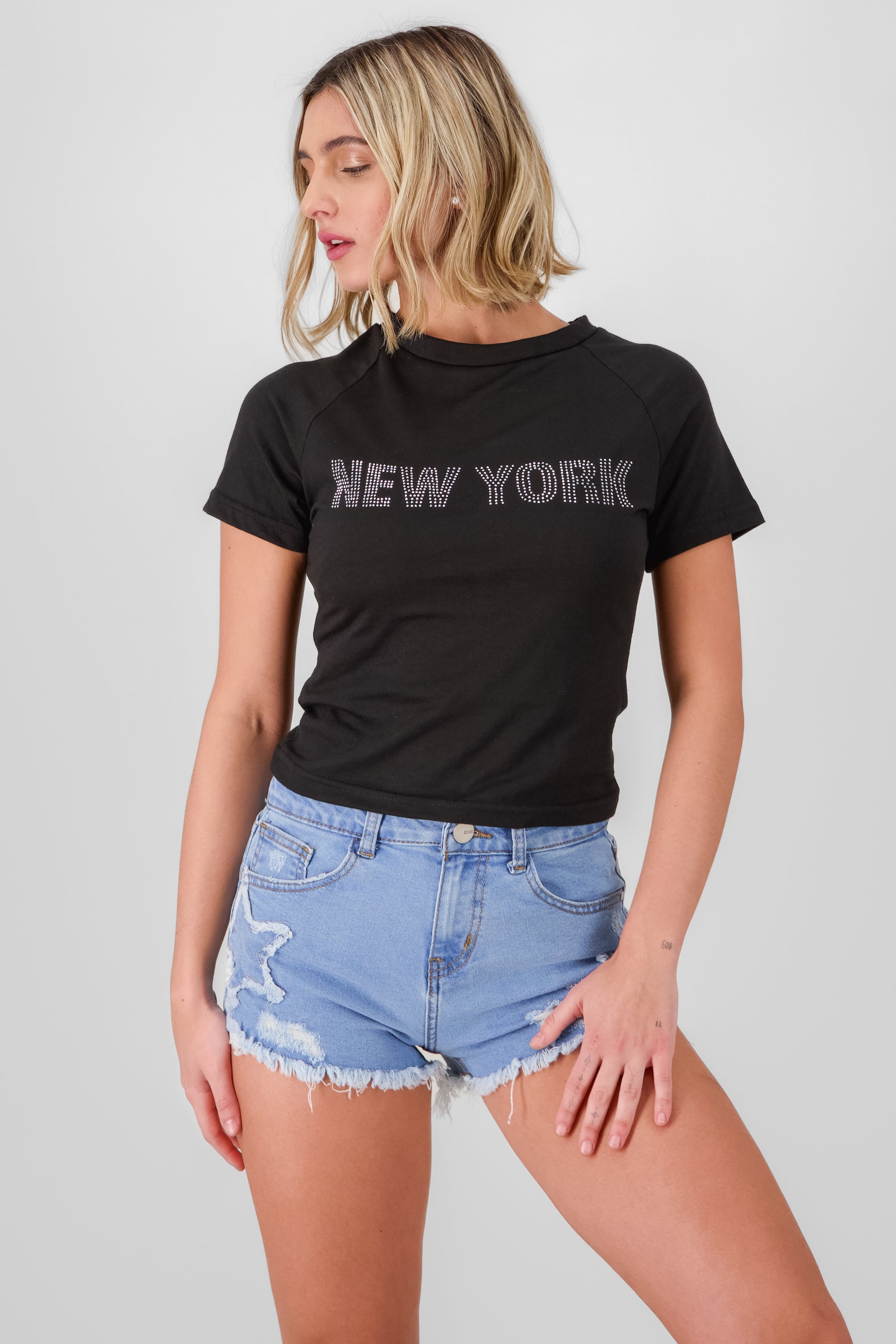 New York Print T Shirt