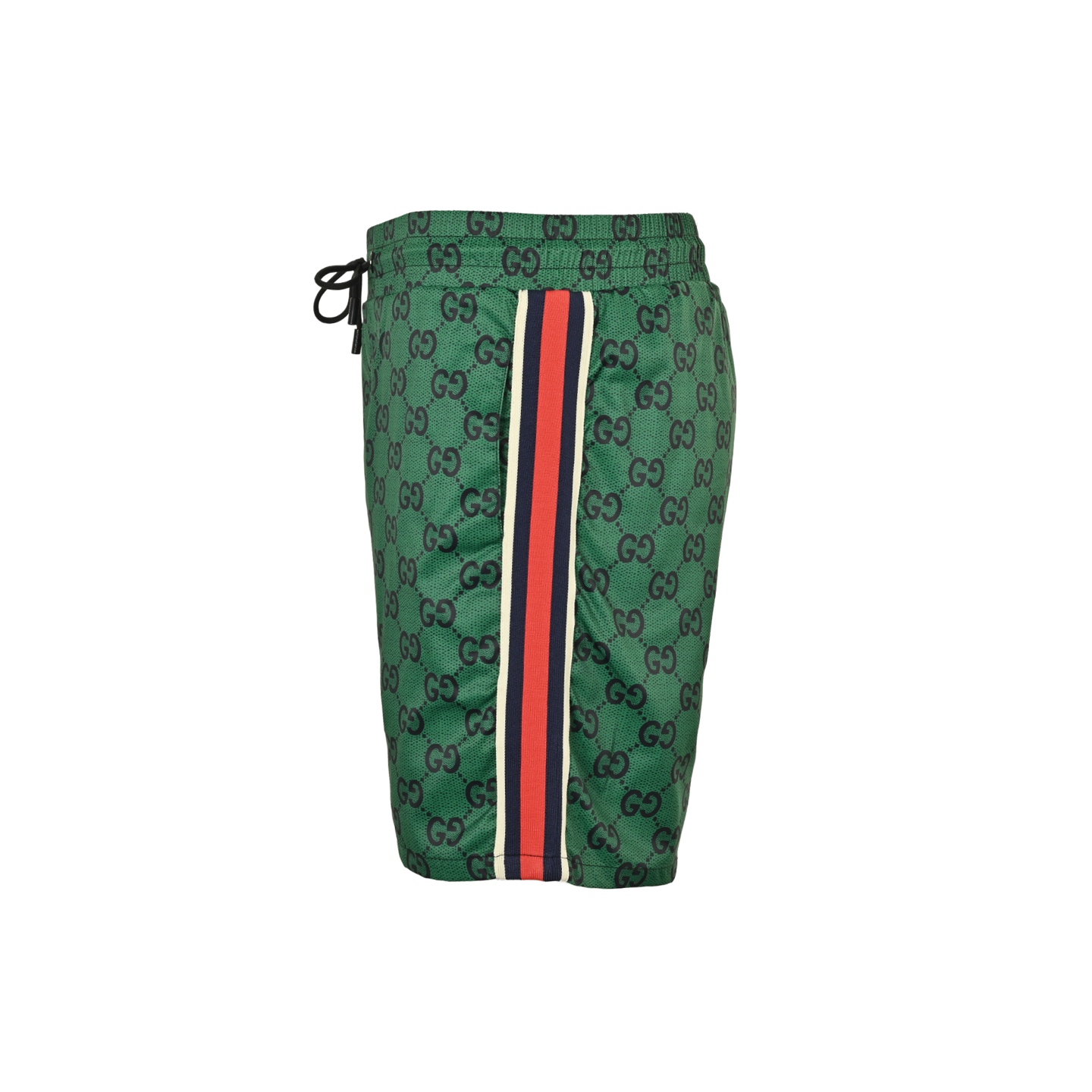 Gucci 25ss side webbing all-over monogram beach shorts