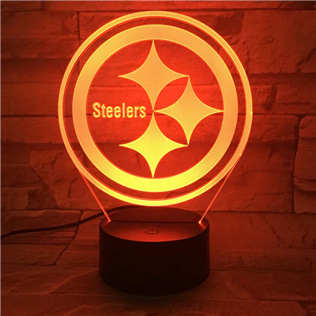 STEELERS 3D LED LIGHT LAMP