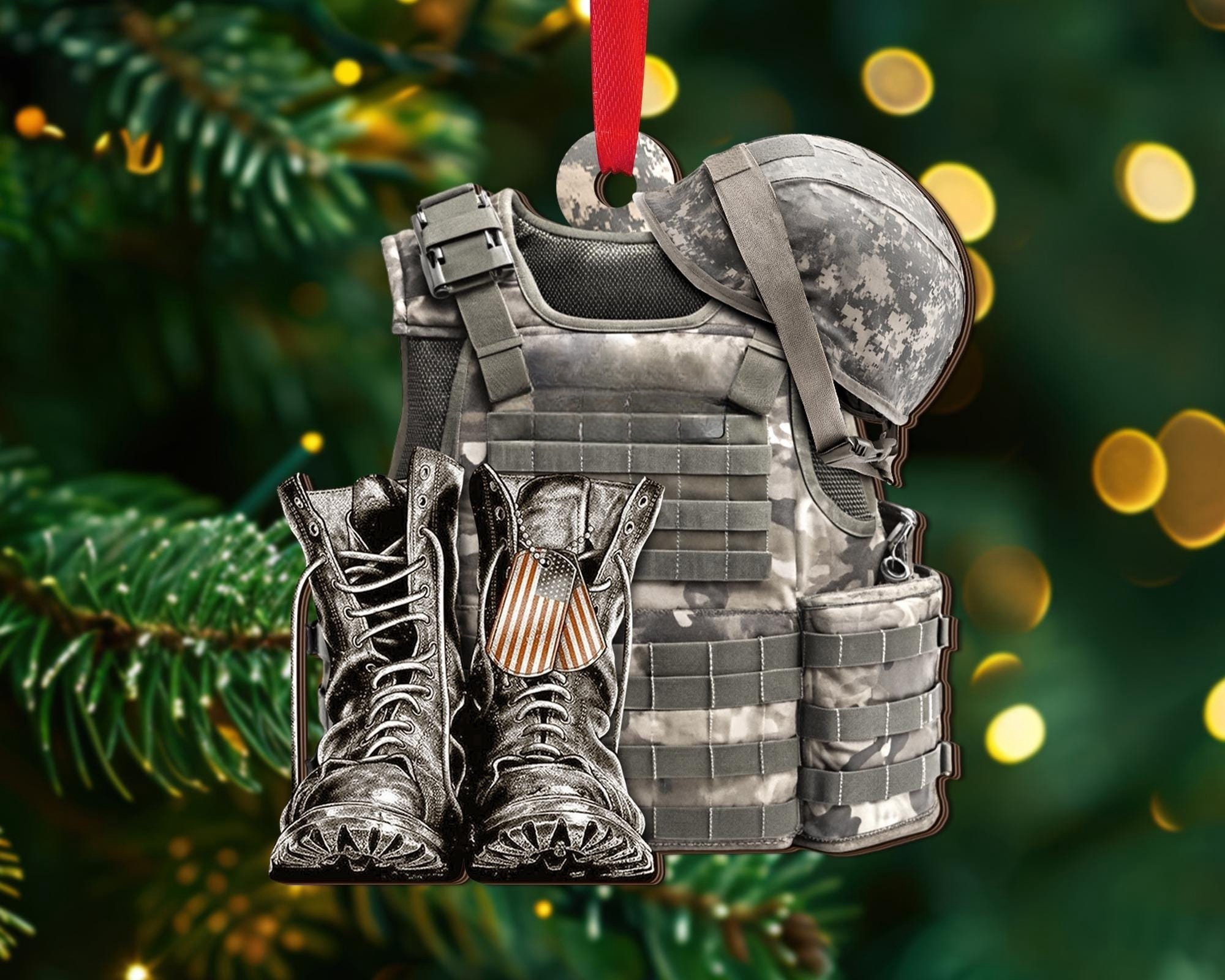 Military Uniform Ornaments