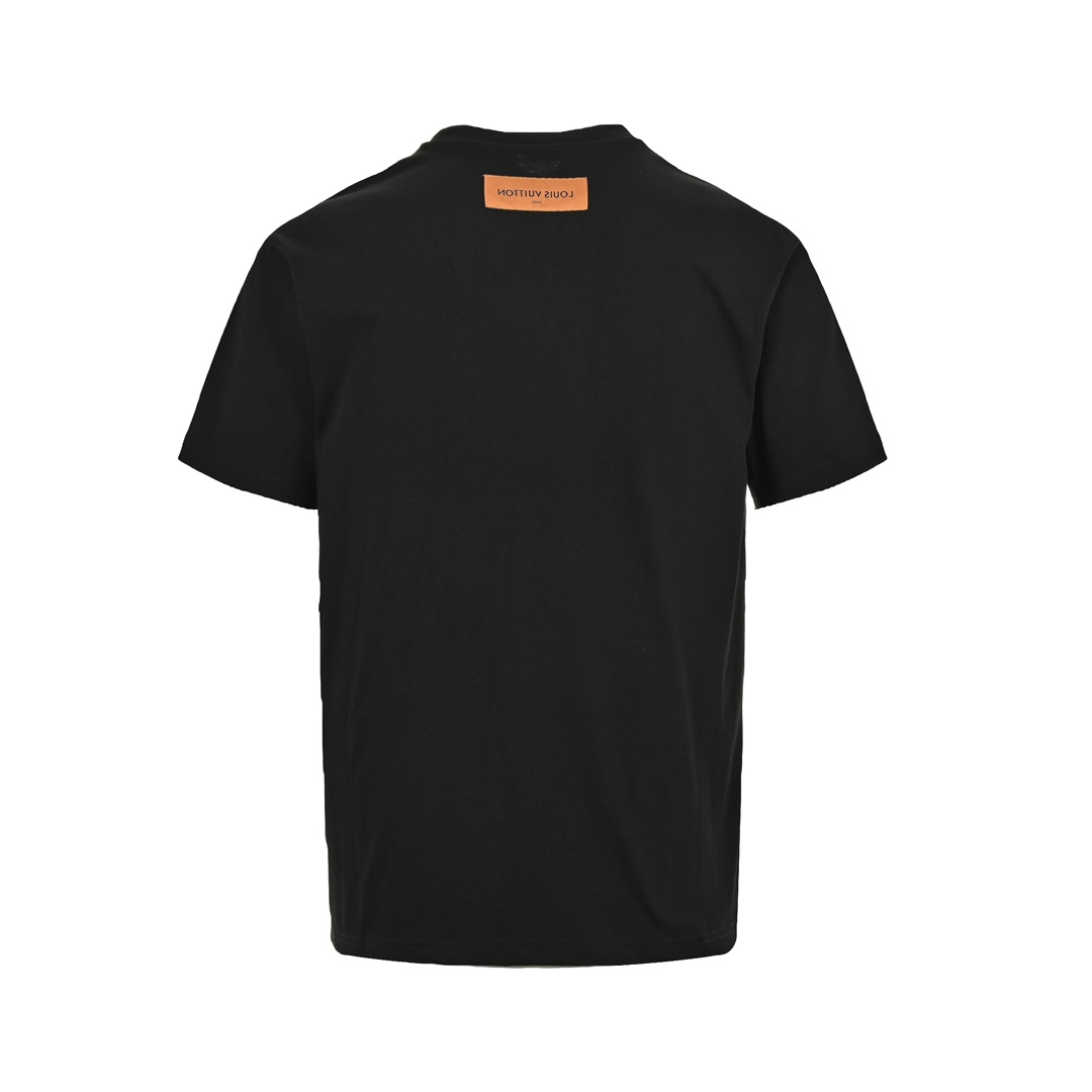 Louis Vuitton 24ss pocket monogram embossed short sleeve