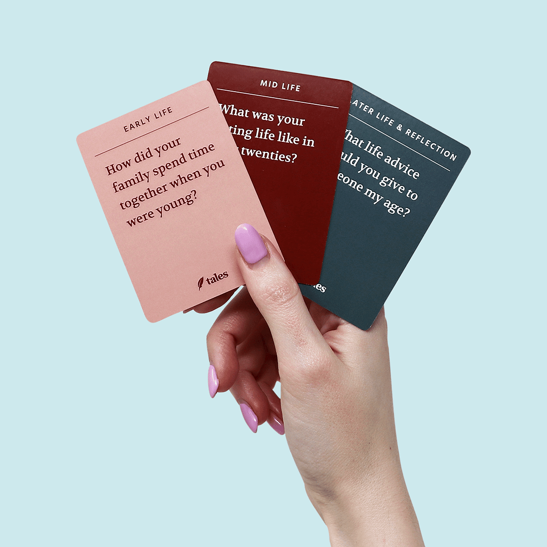 👍Last Day Promotion 60% OFF💥150 Life Story Interview Kit Cards