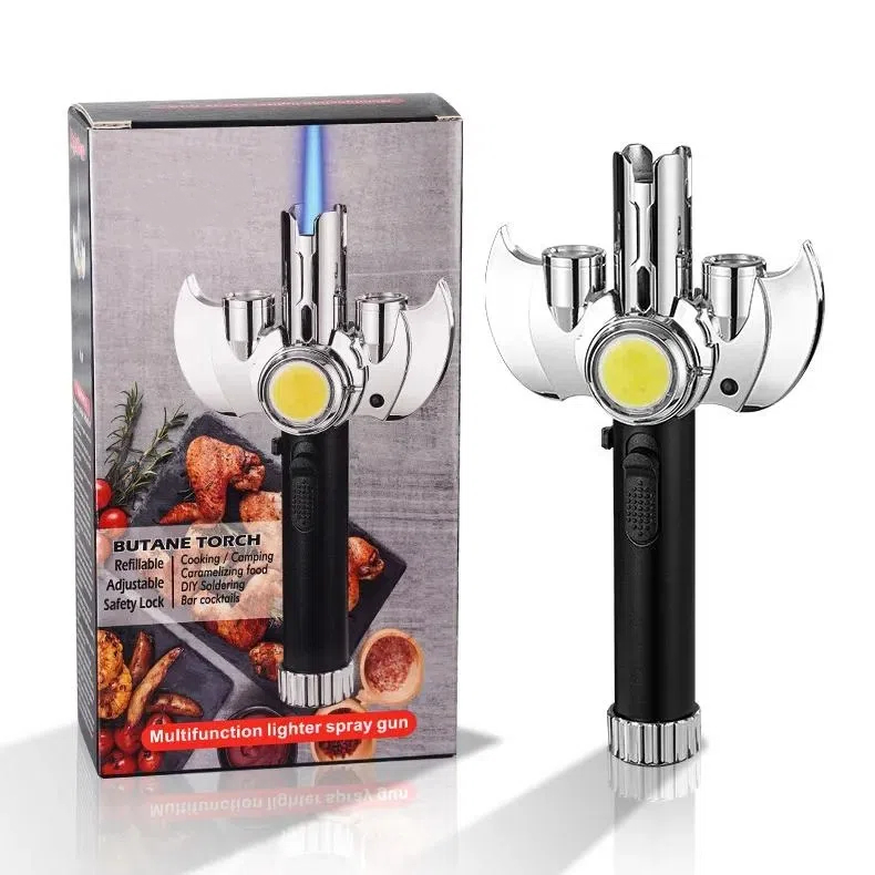 💥💥Creative High-Temperature Torch Lighter with Lighting