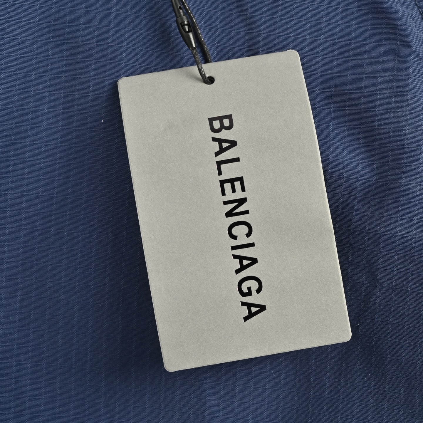Balenciaga 25ss French faded workwear drawstring shorts