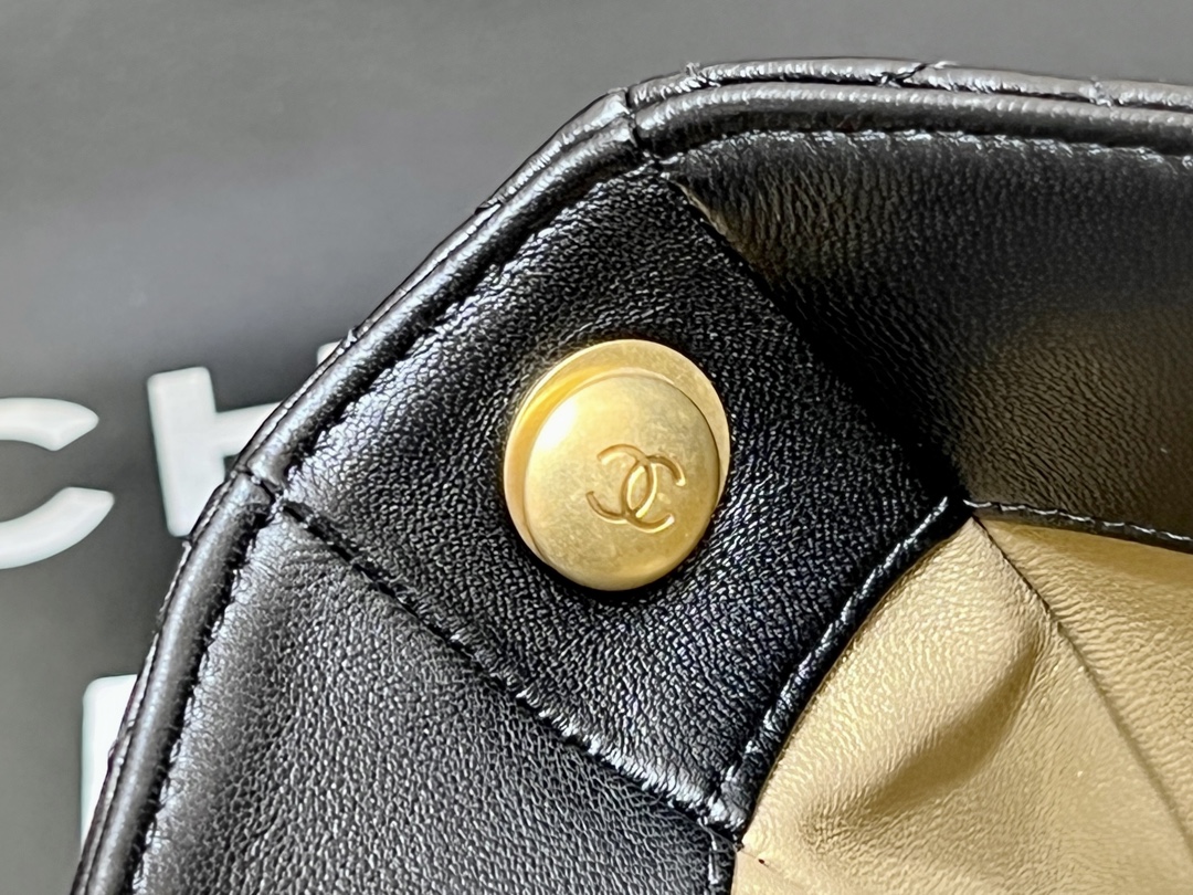 Chanel 22cc Spring/Summer Collection Golden Ball Hobo Hippie Bag 3259