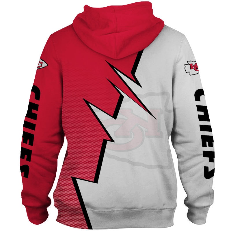 KANSAS CITY CHIEFS 3D HOODIE KKCC009