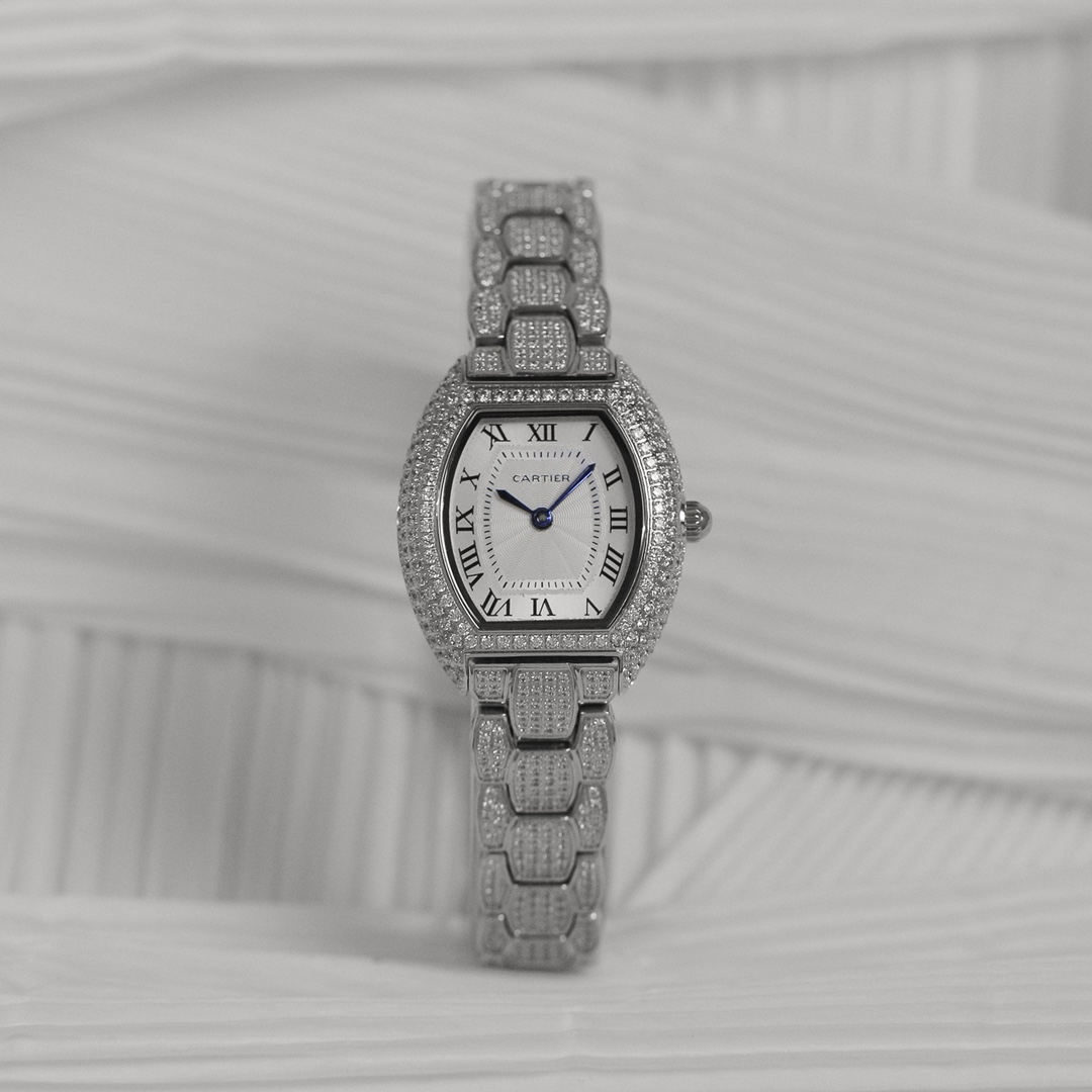 Cartier Gypsophila - Mini lady tonneau watch