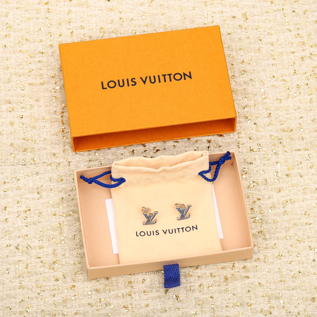 Louis Vuitton Diamond Earrings