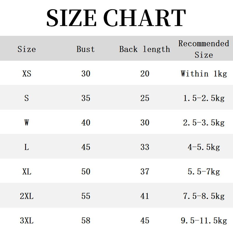 Pet Anti-Shedding Thin Vest
